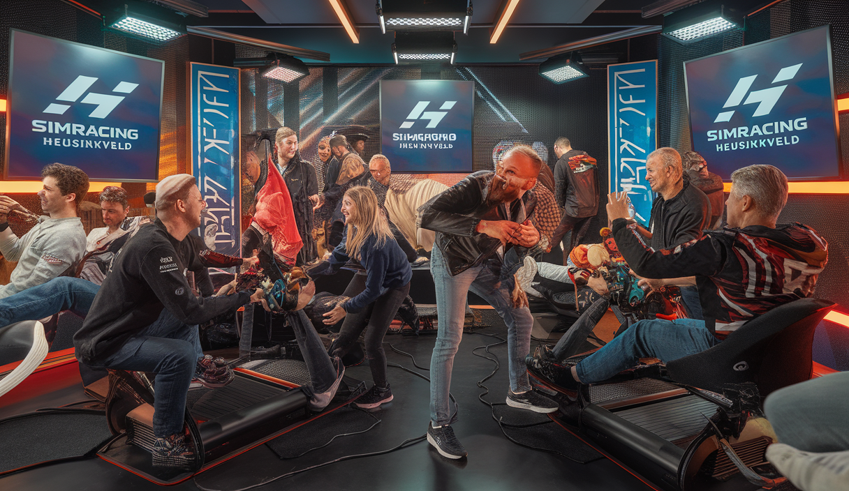 Concours SimRacing renforçant l'engagement communautaire