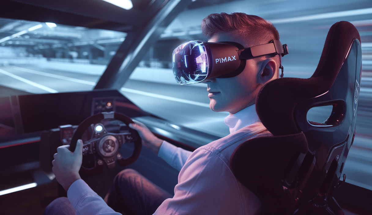 Immersion unique du sim racing en réalité virtuelle