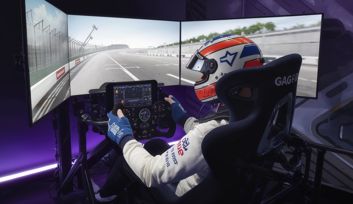 Immersion et personnalisation avancée d'un setup de SimRacing dans un environnement de streaming