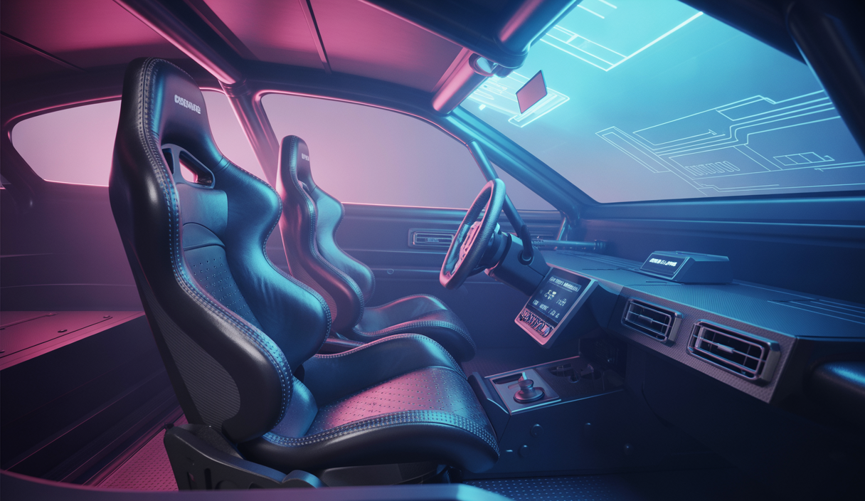 Équipement de sim racing à la pointe de l'innovation