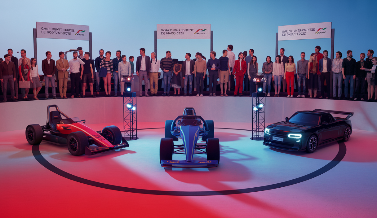Stand interactif Fanatec au Grand Prix de Monaco 2025