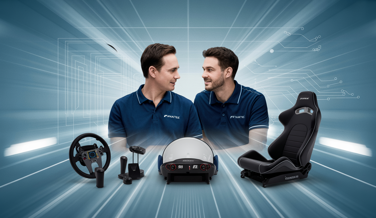 Illustration de l'optimisation du support client chez Fanatec pour le sim racing