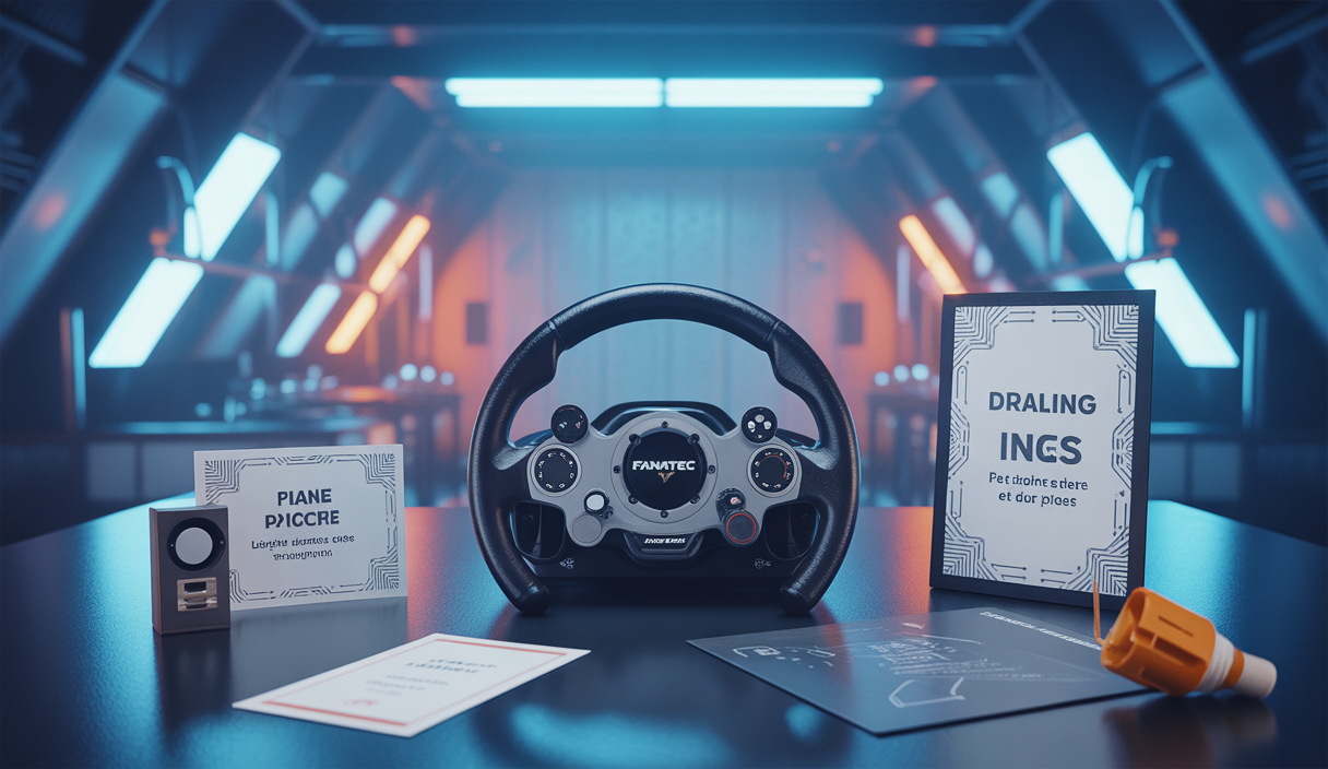 Image illustrant les modifications tarifaires de Fanatec en Amérique du Nord avec des offres spéciales.