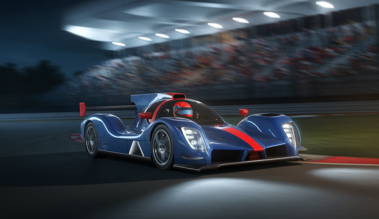 Image captivante illustrant l'impact du contenu visuel sur l'engagement dans le SimRacing.