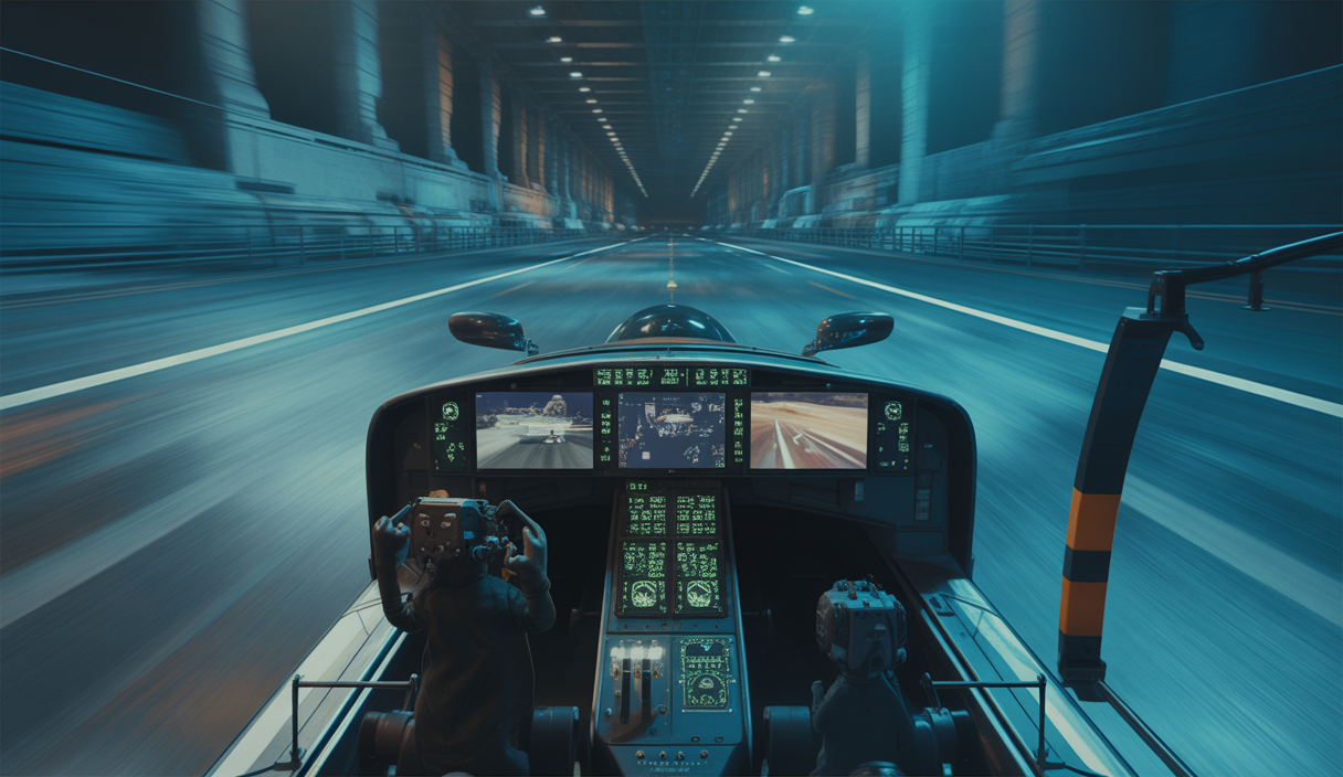 Simulateur de course et de vol ultra-moderne