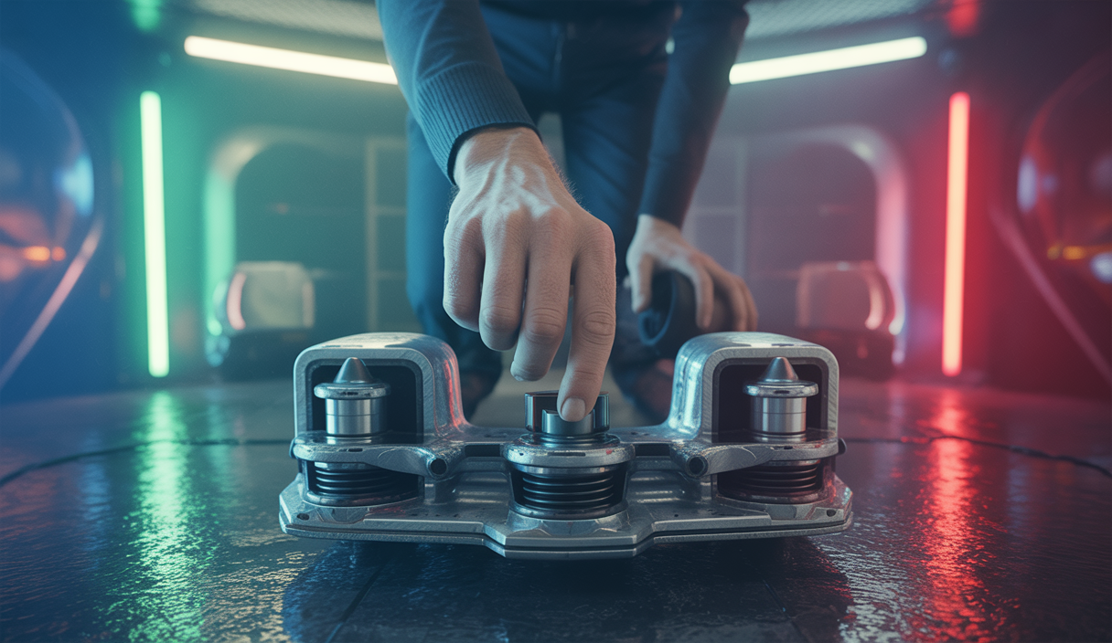 Image inspirée des innovations 2025 en réglages de freins pour sim racing