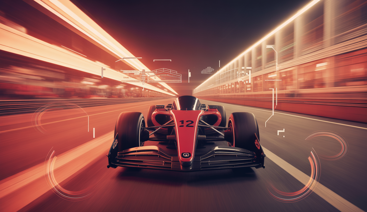 Simulation immersive de course automobile sur PlayStation 5