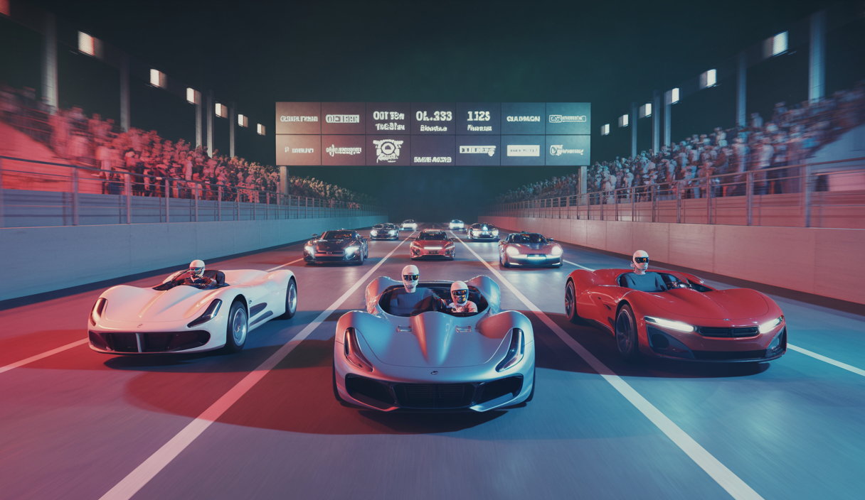 Course e-sport GT World Series 2025 à Londres